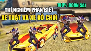 [Garena Free Fire] Thí nghiệm phân biệt thật - giả giữa 2 siêu xe | Tây Dũng