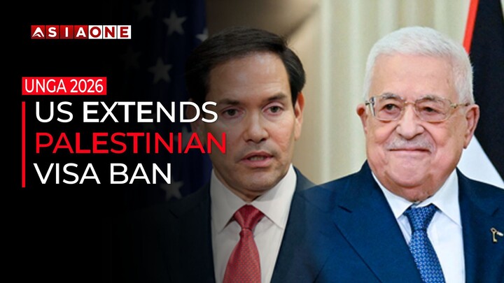 US Denies Mahmoud Abbas Visa to Attend UN General Assembly in New York | Asia One News