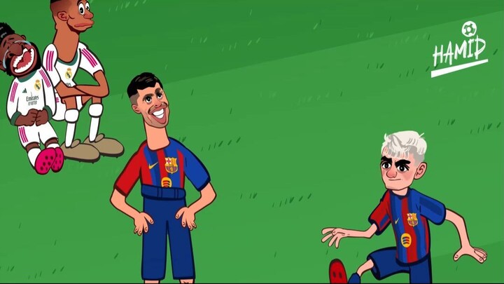 The state of Barcelona and Real Madrid’s midfield in this season’s El Clásicos.