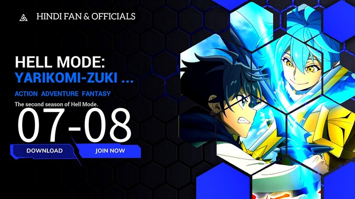 Hell Mode : The hardcore gamer || S2 || EP(07-08) HINDI-ENG [sub]