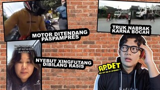 MOGE DITENDANG MASUK RING 1 , RAME SOKSOKAN TIK TOK RA5IS , NEBENG TRUK