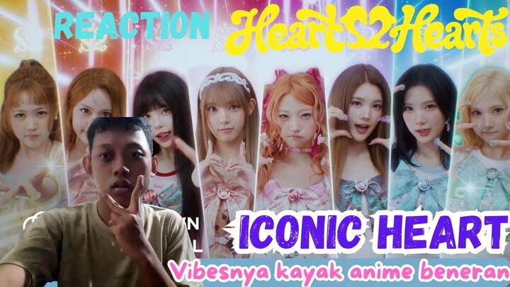 Berasa kayak anime banget | Hearts2Hearts "ICONIC HEART" MV Reaction