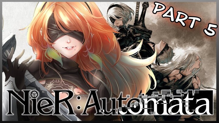 【NieR:Automata】Route B !!!! And a bit of Route C maybe??? #キアライブ