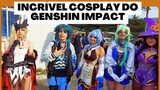 Incrível cosplay do Genshin Impact
