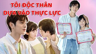 Cặp đôi vườn trường Đặng Siêu Nguyên và Tống Y Nhân trong phim TÔI ĐỘC THÂN DỰA VÀO THỰC LỰC