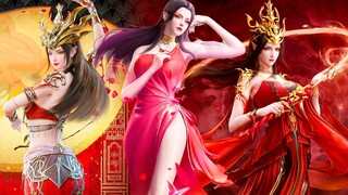 美杜莎女王生贺第二弹！配音老师祝贺+鲸墙实拍+同人曲《十四尘寰》！【斗破苍穹年番】