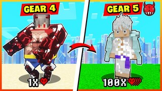 Minecraft Nhưng Songfish Sỡ Hữu Sức Mạnh Luffy Gear 5 Thần Mặt Trời Nika