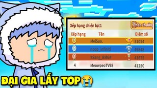 MEOWPEO BỊ SIÊU ĐẠI GIA LẤY TOP 1 TRONG POKEMON BLOCKMAN GO TRAINERS ARENA