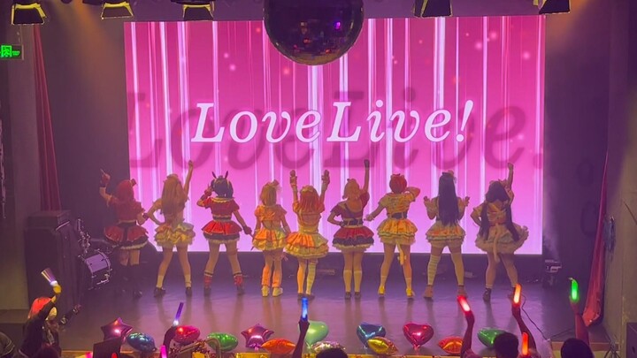 这就是二次元蹦迪吗 更适合中国宝宝体质的缪 但live house的no brand girls【成都AAA音乃木阪舞蹈交流】