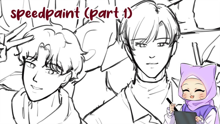 [SPEEDPAINT] Hearts Boys - Original Characters Art!