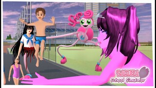 YUTA MIO BERENANG & BANTU HANTU TEKE TEKE MELAWAN MOMMY LONG LEGS - SAKURA SCHOOL SIMULATOR