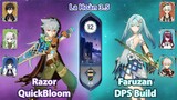 Razor QuickBloom & Faruzan DPS Build | La Hoàn Thâm Cảnh Tầng 12 | Genshin Impact 3.5