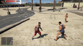 GTA 5 Đi Đánh Quyền Anh Đường Phố ( Boxing ) Gặp Được Mike Tyson Thanh Niên Bị P3