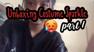 unboxing costume sparkle ?!