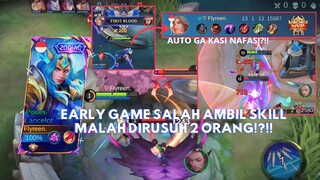 SALAH AMBIL SKILL MALAH DIRUSUH 2 ORANG!?!! AUTO KASIH PELAJARAN SAMPE GABISA NAFAS!?!!