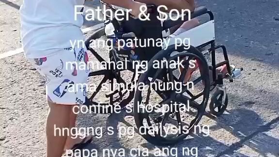 honey laban lng nandito kmi ng anak mo kmi ang magiging mata at paa mo 😘❤😘