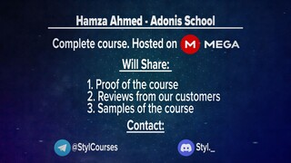 (DOWNLOAD) Hamza - Adonis School