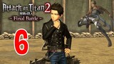 Attack on Titan 2 Final Battle - La Lucha de Levi y Mike - Gameplay En Español [Parte 6]