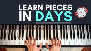 The Fastest Method to Learn Piano Pieces