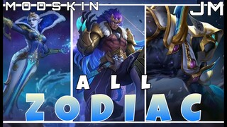 MobileLegend - Mod All Skin Zodiac Badang Aurora Helcurt Full Hiệu Ứng (Part 1) | JinMoba