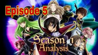 episode 05 Code Geass Tagalog Dub season 1