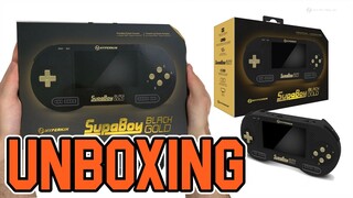 Hyperkin SupaBoy BlackGold Console Unboxing