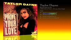 Taylor Dayne (1988) Prove Your Love [12' Inch - 33⅓ RPM - Maxi-Single]