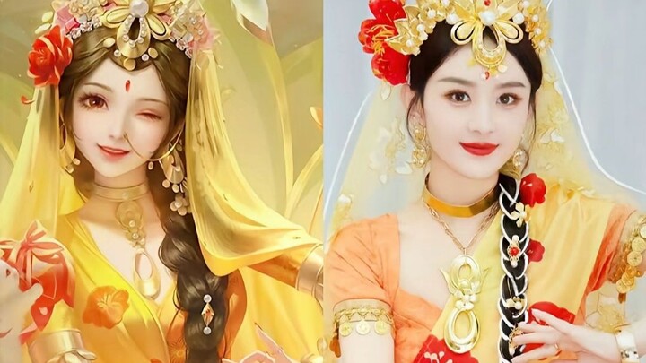 Among celebrity Cosplays of Honor of Kings, who do you think looks the most like the character?