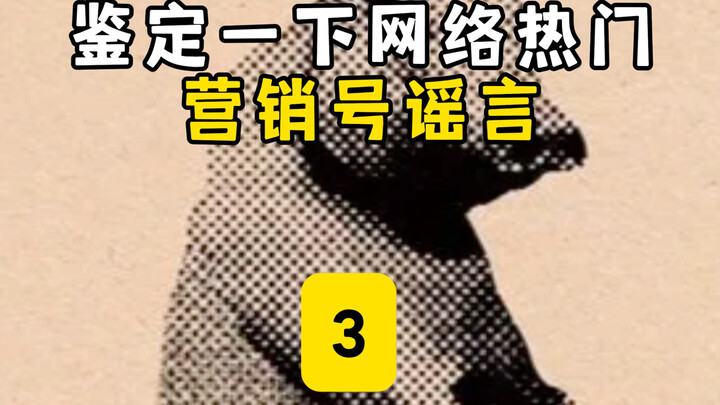 ตรวจสอบข่าวลือจากบัญชีการตลาดยอดนิยมบนอินเทอร์เน็ต (3)