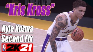 Kyle Kuzma Jumpshot 2nd Fix NBA2K21 with Side-by-Side Comparison