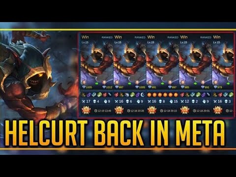 Last matches in season 18. Helcurt back to meta