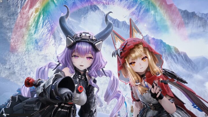 [End Zone | MMDmod] Two of you are really cute [Aibao Dance Hall] [Tiflos] [Rosie]