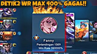 DETIK2 WIN RATE FANNY GUA MAX MALAH BEGINI KWKW!!