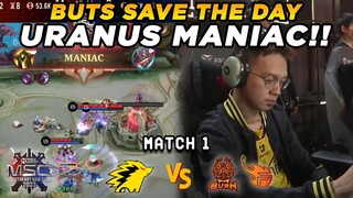 MATCH PEMBUKA MSC 2023, GILA UDAH SENAM JANTUNG GINI BRO!! - ONIC VS BURNFLASH MATCH 1