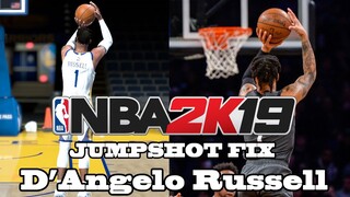 D'Angelo Russel - Jumpshot Fix NBA 2k19