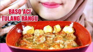 ASMR BASO ACI TULANG RANGU PEDAS BAPPER | ULUL ASMR MUKBANG INDONESIA