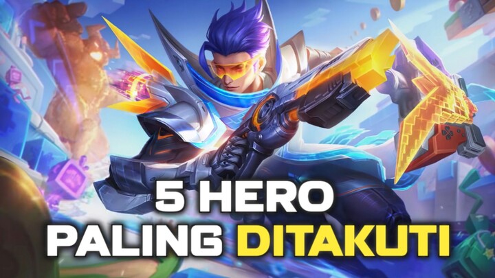 5 HERO PALING DITAKUTI KALO UDAH LATE GAME