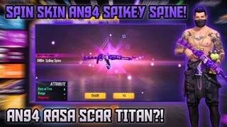 SPIN WEAPON ROYALE TERBARU AN94 SPIKEY SPINE RATE OF FIRE  | GARENA FREE FIRE INDONESIA