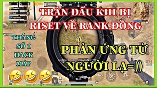 [PUBG Mobile] Phản Ứng Của Người Lạ😭 Khi | NhâmHN TV - Xuống Chơi Ở Rank Đồng & Cái Kết =))