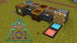 Create101 "Ep28 Automatic Packer" Minecraft Tenaga Mekanik Multi-Mod Survival Video Langsung Bakteri Nyaman Penjelasan