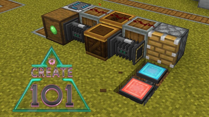 Create101《Ep28 自动打包机》我的世界机械动力多模组生存实况视频 安逸菌解说