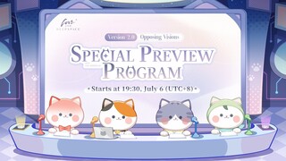 Love and Deepspace 2.0 Preview Livestream