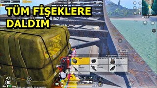 TÜM FİŞEKLERE DALDIM LİVİK & ERANGEL SOLO SQUAD PUBG MOBİLE