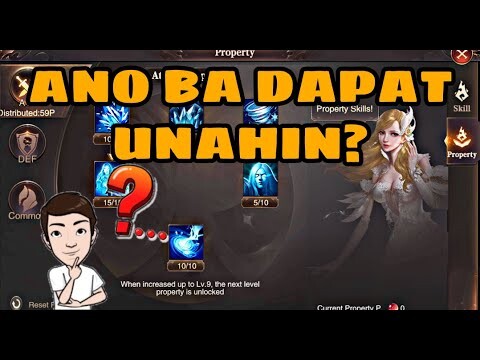 MU ARCHANGEL :ANO UUNAHIN SA PROPERTY SKILLS?