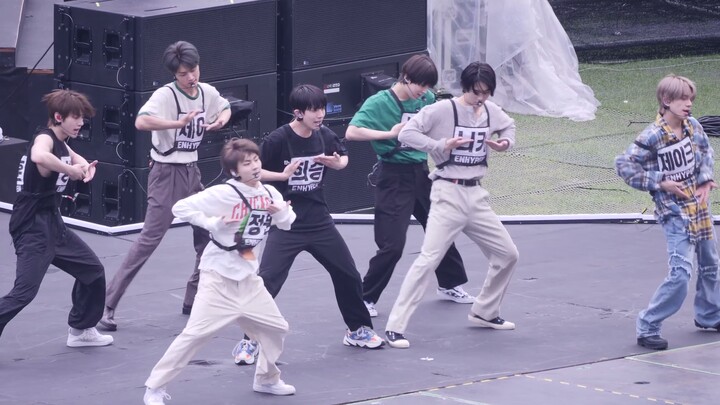 【4K】ENHYPEN - Tamed-Dashed彩排鞋子掉了的SUNOO 220810SEOUL FASTA