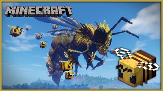 Minecraft QUEEN BEE Build! | Timelapse