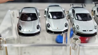 Minigt Porsche 911 đang hoạt động như thế nào? 992 Carrera 4S Targa 991.2 GT2RS Hợp kim 1:64 Số xe P