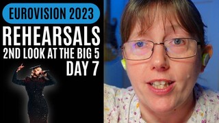 Rehearsals Day 7 - The Big 5 - Eurovision 2023 - Reaction/Recap
