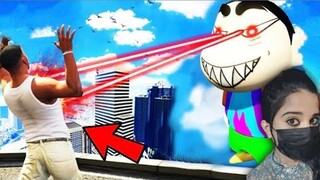 The DEVIL Shinchan Destroyed Los Santos - GTA 5  #95