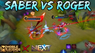 REVAMPED SABER VS META ROGER? | WHO WIN? | Gameplay #3 | Saber Best Build for 1SHOT?! | MLBB